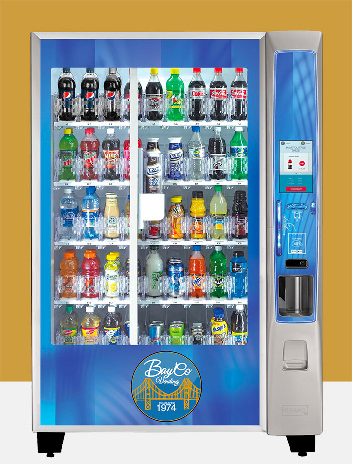 Beverage vending machines in San Francisco Bay Area & San Jose